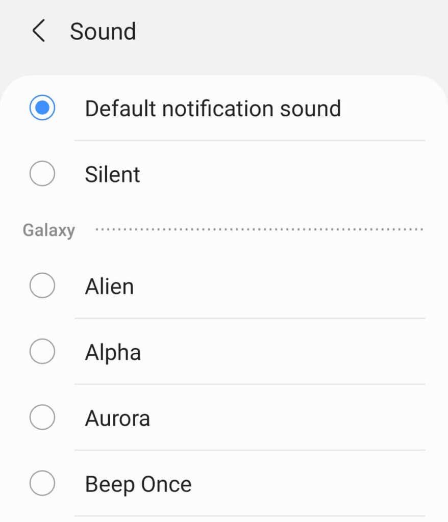 Android通知音を変更する方法