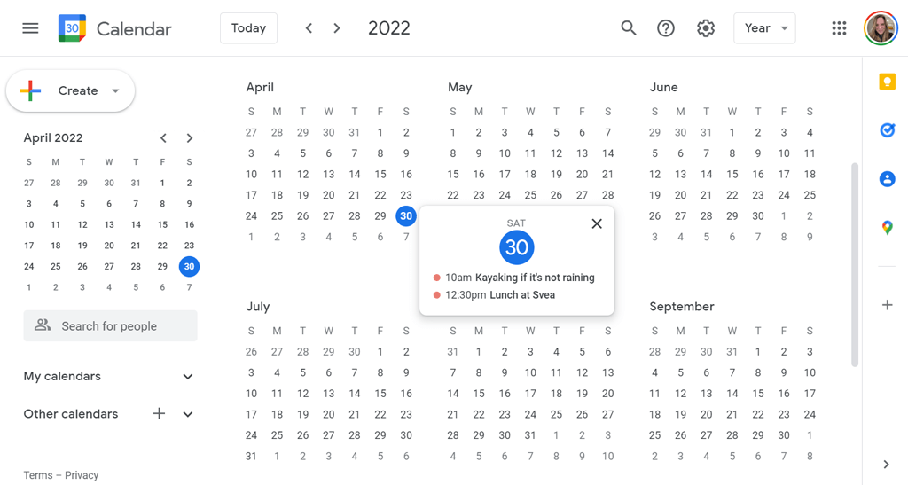 23 utili scorciatoie da tastiera di Google Calendar