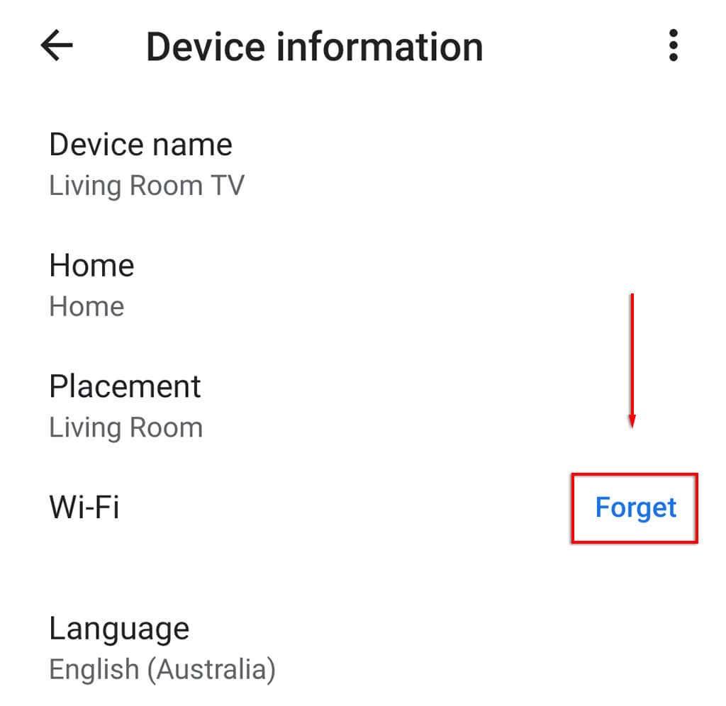 Cum să schimbați Wi-Fi pe Chromecast