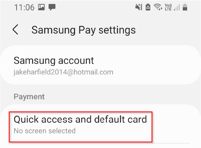 AndroidでSamsung Payを無効にする方法