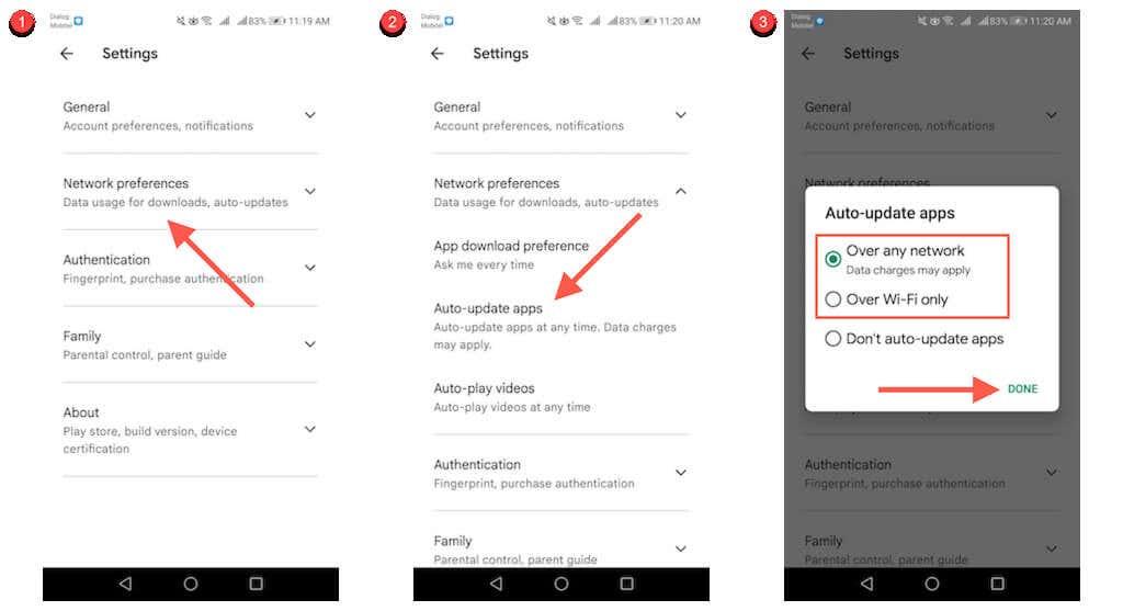 So aktualisieren Sie Android-Apps