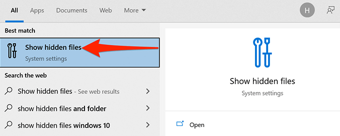 6 façons d'afficher les fichiers et dossiers cachés dans Windows 10