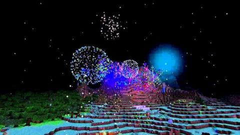 Guía: Cómo hacer fuegos artificiales en Minecraft