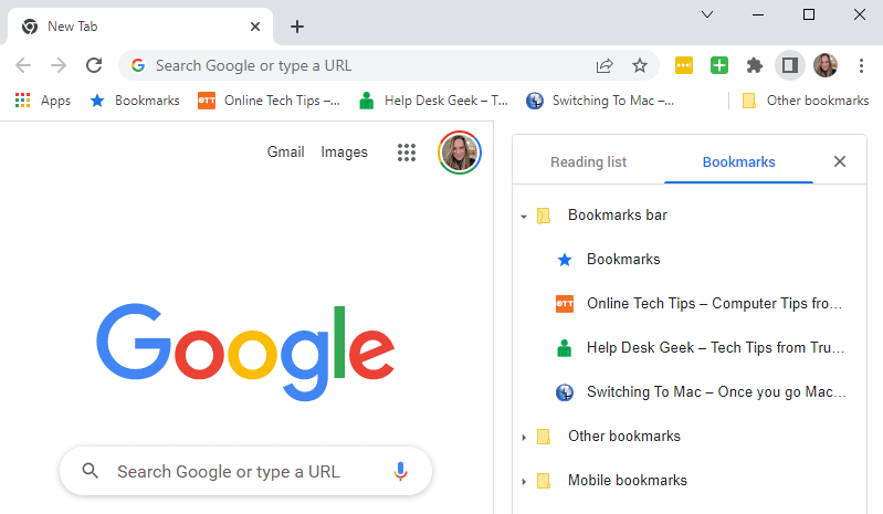 Google Chrome でブックマークを管理する方法