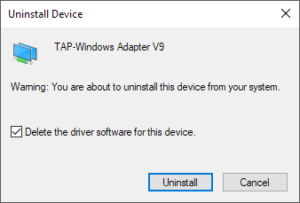 ¿No se puede eliminar el adaptador de red en Windows 10?