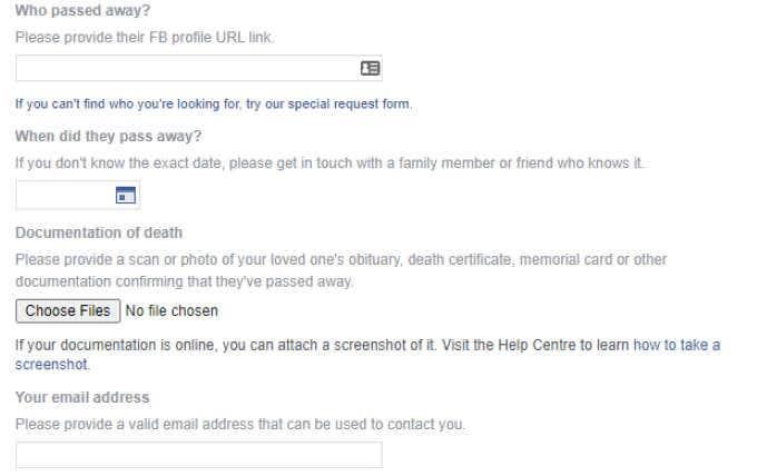 Cómo configurar los ajustes de conmemoración de Facebook