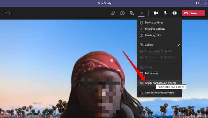 كيفية تغيير الخلفية في Microsoft Teams