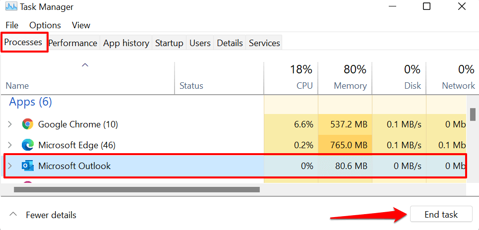 O Microsoft Outlook não está respondendo?  8 correções para tentar