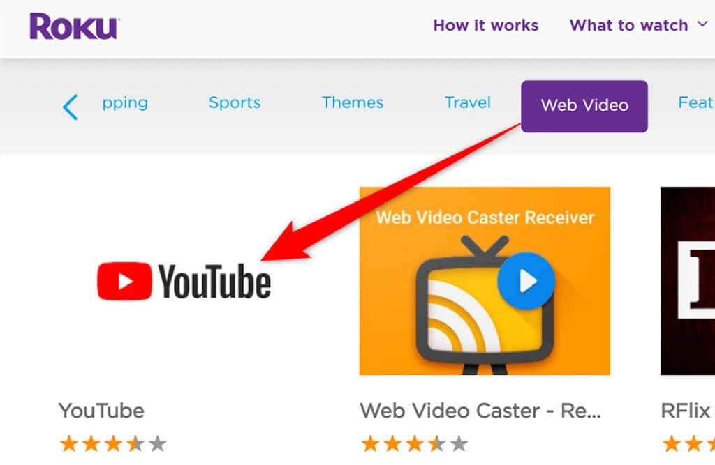 Come guardare YouTube su Roku