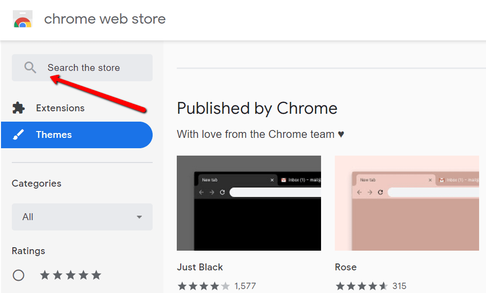 วิธีเปลี่ยนพื้นหลังใน Google Chrome