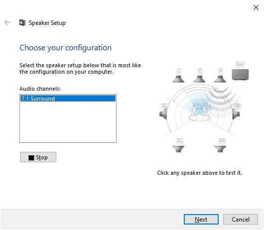 Windows 10에서 서라운드 사운드를 설정하는 방법