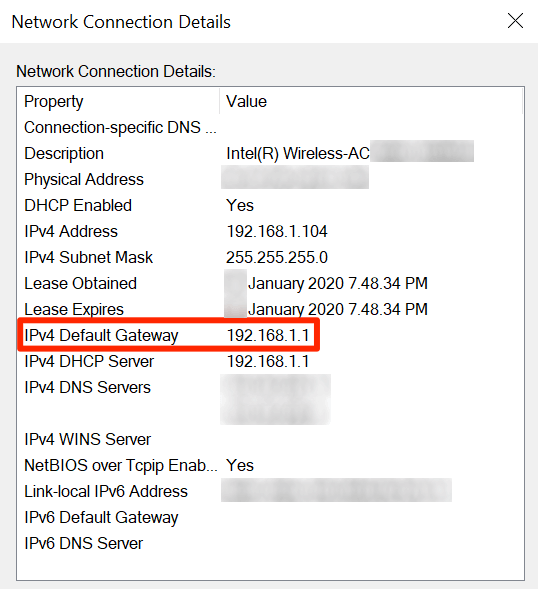 Cómo encontrar la dirección IP de un punto de acceso inalámbrico