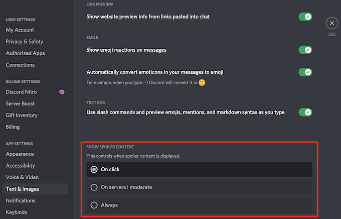 Discord スポイラー タグの使用方法