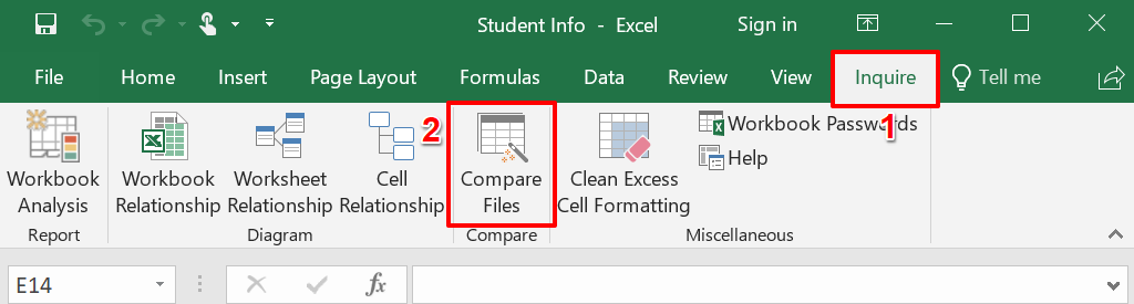 Como comparar dois arquivos do Excel e destacar as diferenças