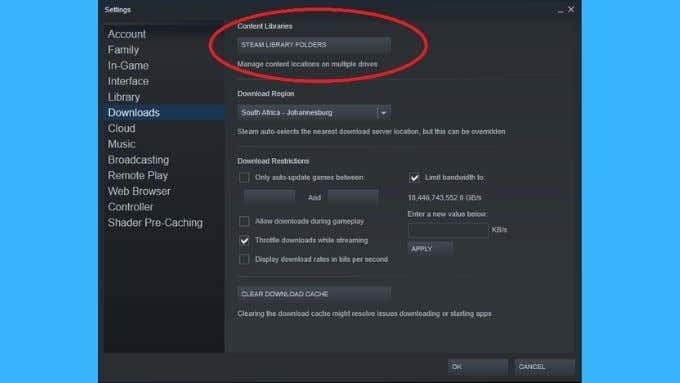 วิธีแก้ไขข้อผิดพลาดในการเขียนดิสก์ใน Steam