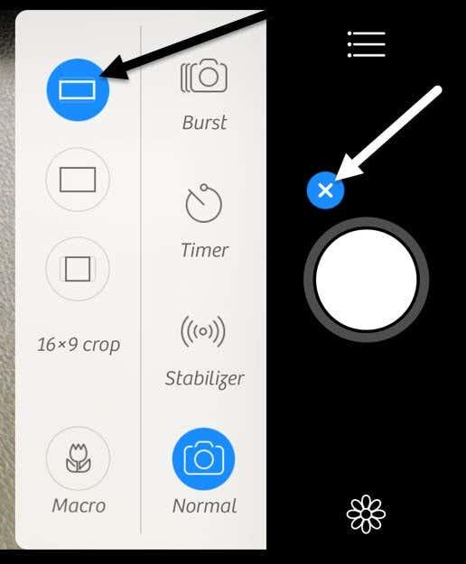 iPhoneのワイドスクリーン（16：9）で写真を表示および撮影する方法
