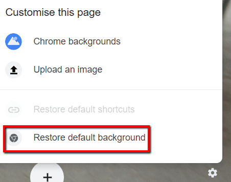 Cum se schimbă fundalul în Google Chrome