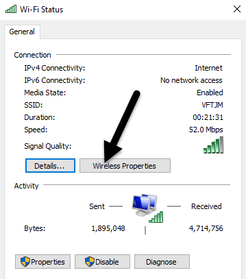 วิธีดูรหัสผ่าน WiFi ที่บันทึกไว้ใน Windows 7, 8 และ 10