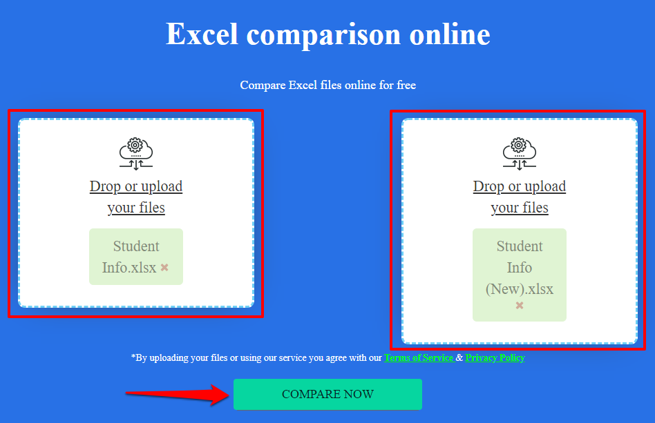 Cum să comparați două fișiere Excel și să evidențiați diferențele