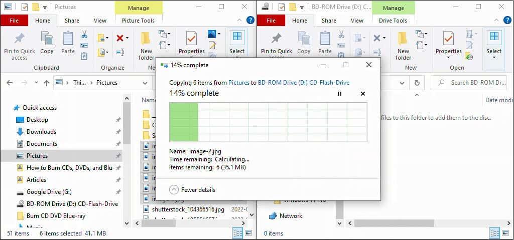 Cara Membakar CD, DVD dan Cakera Blu-ray dalam Windows 11/10