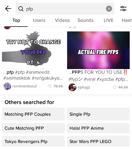 Tout ce que vous devez savoir sur PFP sur TikTok