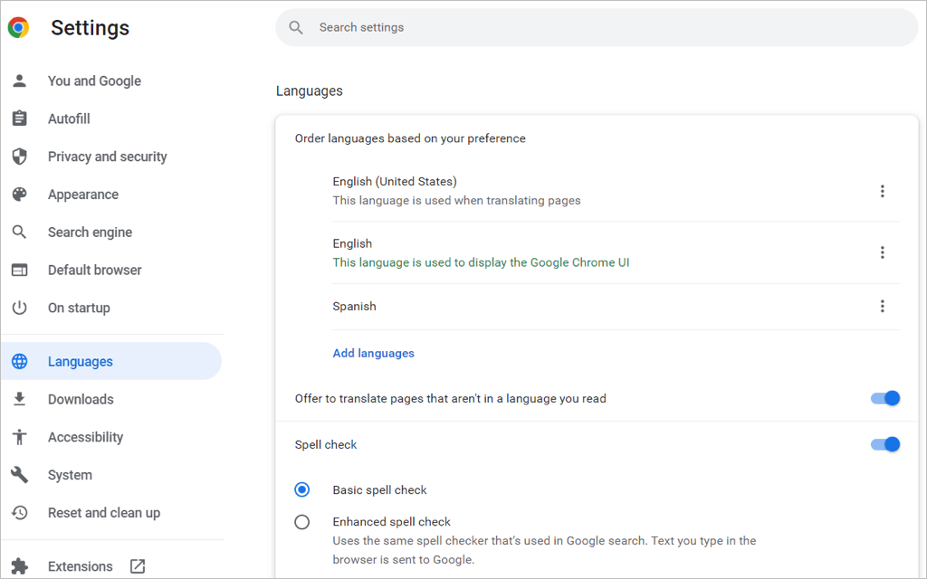 Como mudar o idioma no Google Chrome