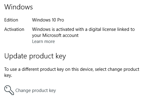 Como vincular a chave do produto Windows à conta da Microsoft
