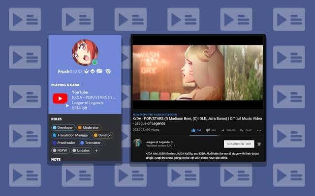 Cómo crear un estado de discordia personalizado con YouTube, Twitch y más