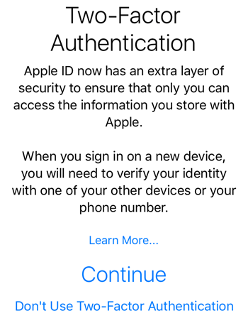 Comment activer l'authentification à deux facteurs pour iCloud sur iOS