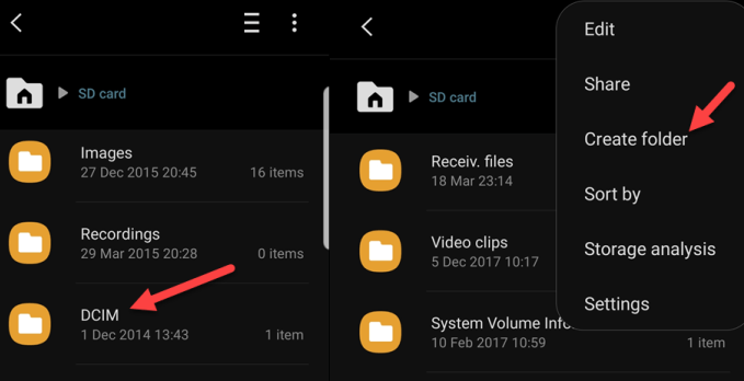 Come trasferire file dalla memoria Android a una scheda SD interna