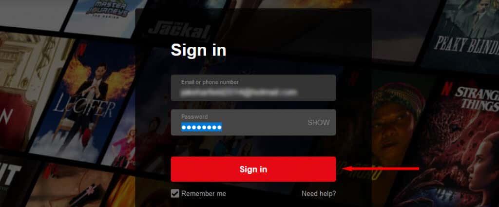 So ändern Sie Ihr Netflix-Passwort