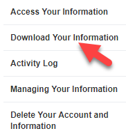 Cum să descărcați și să ștergeți datele dvs. de pe Facebook
