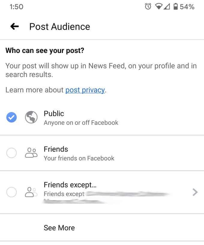 Comment autoriser le partage sur Facebook