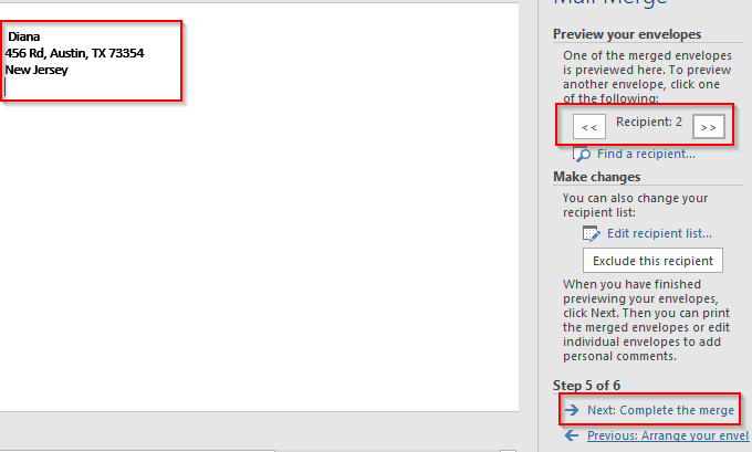 Cómo usar Combinar correspondencia en Word para crear cartas, etiquetas y sobres