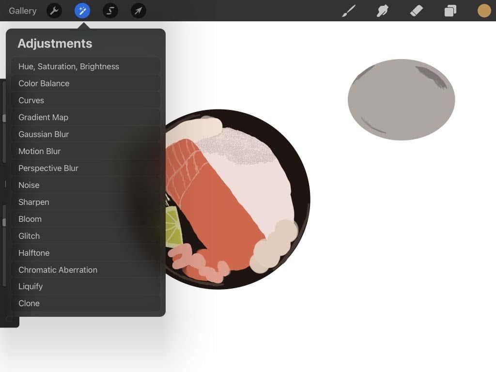 Comment mélanger sur Procreate