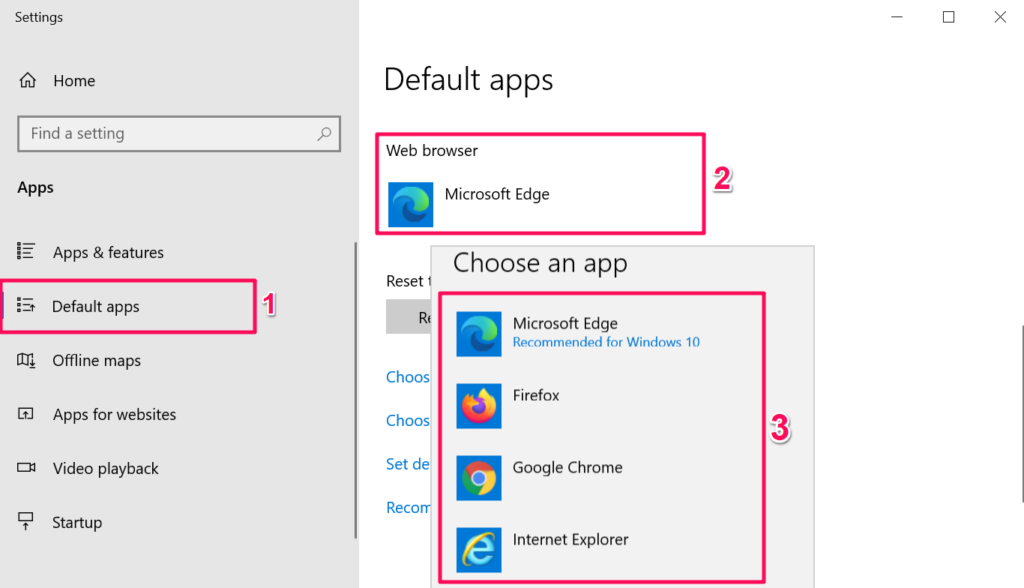 Come modificare il browser predefinito su Windows, Mac, iPhone e Android