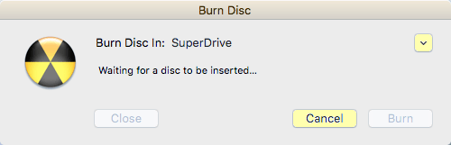 Cara Membakar Fail ISO menggunakan Mac OS X