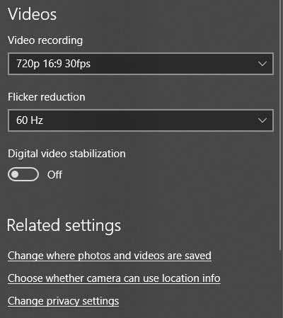 كيفية استخدام تطبيق Windows 10 Camera