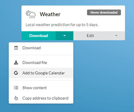 Comment ajouter la météo à Google Agenda