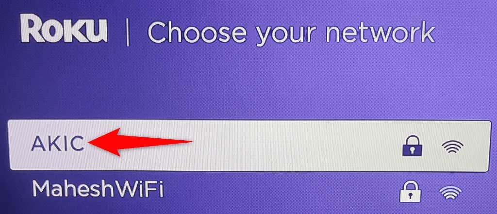 Roku verbinden met wifi