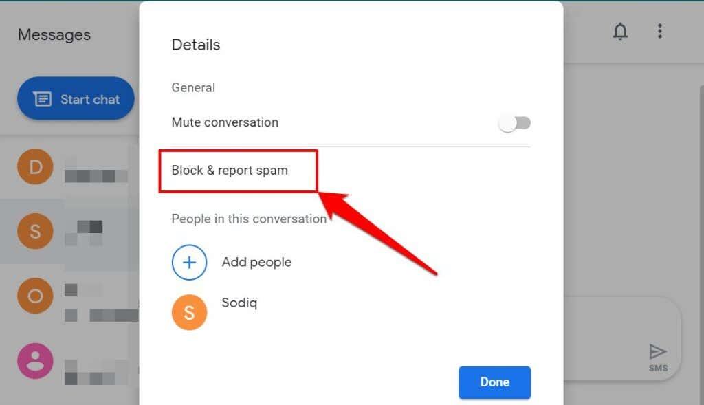 Cum să blocați textele pe Android