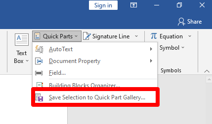 Comment insérer une signature dans un document Microsoft Word
