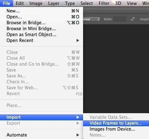 Photoshop CS6 を使用して画像からアニメーション GIF を作成する方法