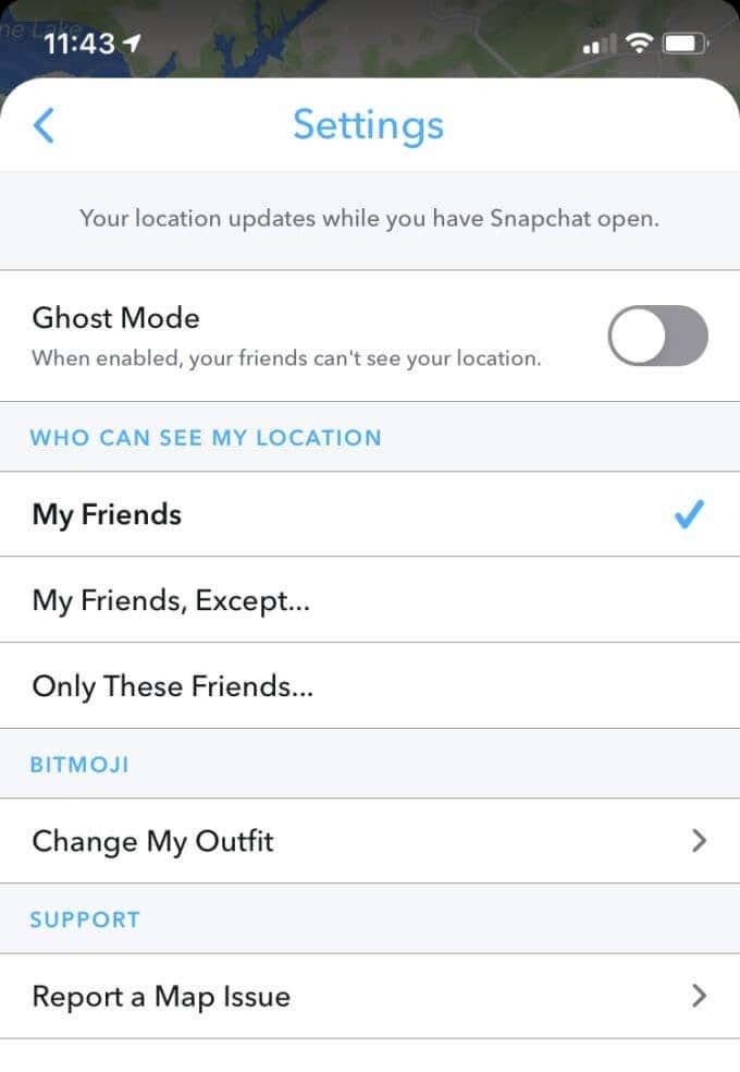 Snapchatのゴーストモードとは何ですか?それをオンにする方法は?