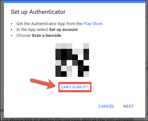 Google Authenticator gebruiken op Windows 10