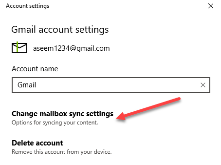 كيفية إعداد Gmail في Windows 10