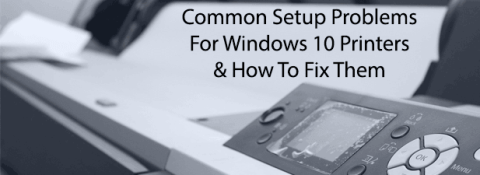 Como solucionar problemas comuns da impressora no Windows 10