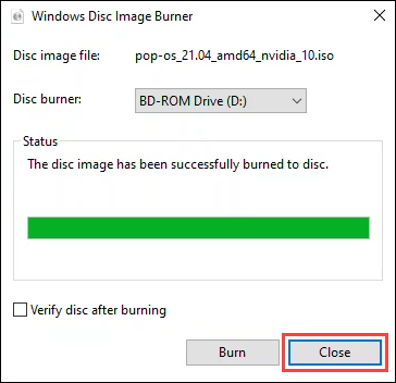 Cara Membakar CD, DVD dan Cakera Blu-ray dalam Windows 11/10