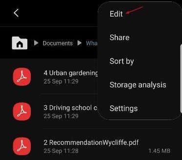 Come trasferire file dalla memoria Android a una scheda SD interna