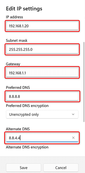 Cum să atribuiți o adresă IP statică unui computer cu Windows 11/10